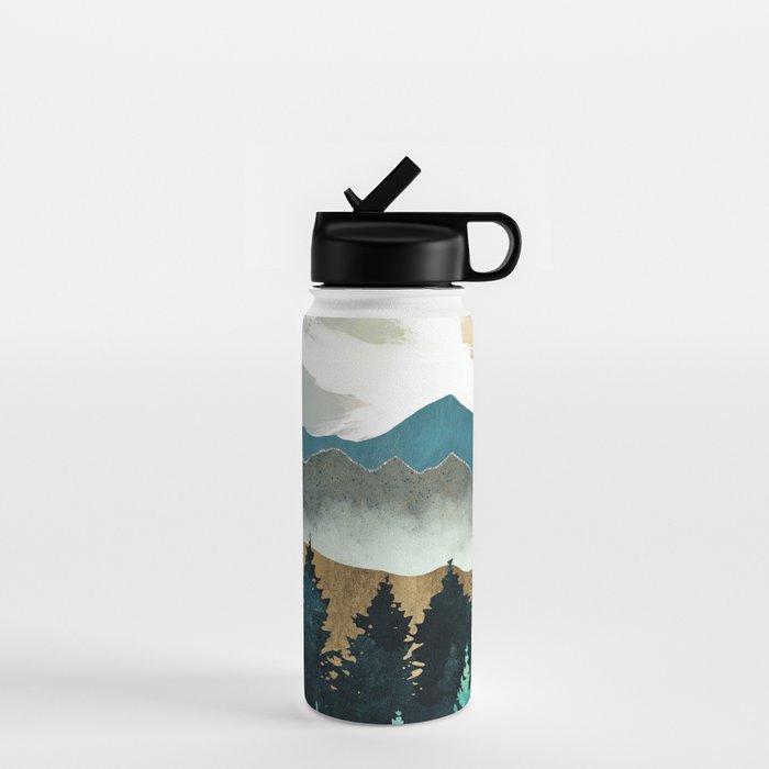 Forest Mist - Custom Horizontal Water Bottle Gallery Image 1