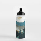 Forest Mist - Custom Horizontal Water Bottle Gallery Image 2