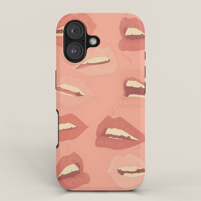 Playful Lips 2 iPhone Case Gallery Image 1