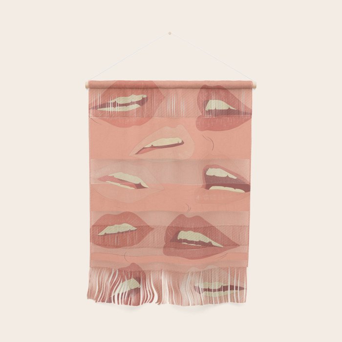 Playful Lips 2 Wall Hanging Gallery Image 1