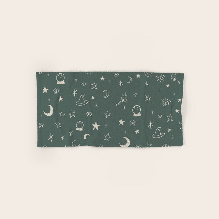Witchy Season Bath Towel Gallery Image 1