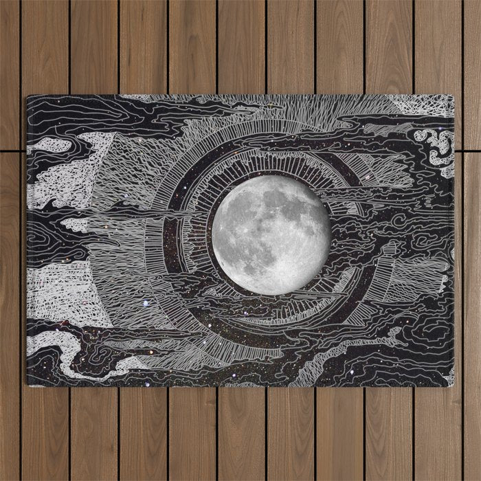 Moon Glow Outdoor Rug Gallery Image 1