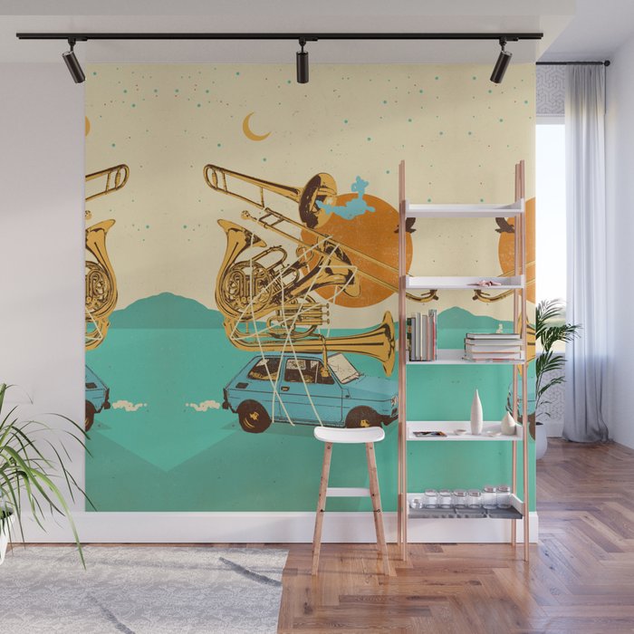 JAZZ JOURNEY Wall Mural Gallery Image 1