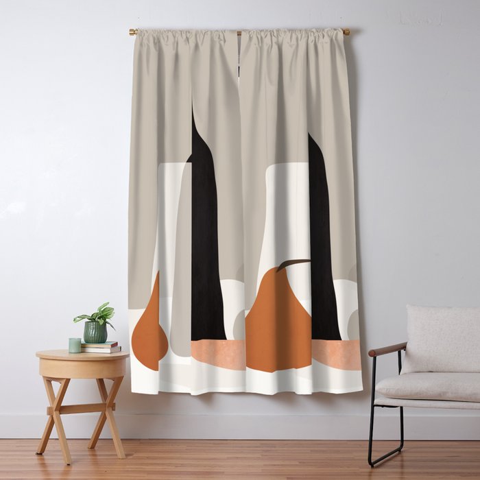 Minimalist Still Life 2 Window Curtain Gallery Image 5