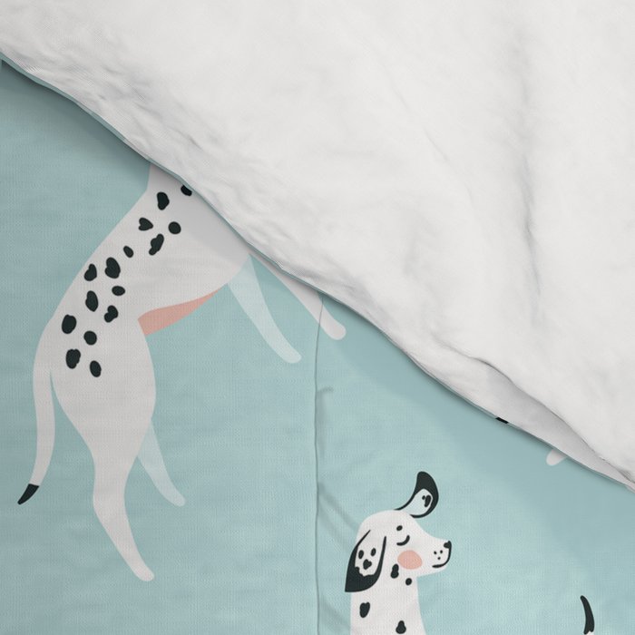 Cute dalmatian Comforter Gallery Image 4