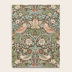 William Morris Strawberry Thief Detail Brown Chocolate Slate Notebook Gallery Image 4