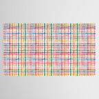  Holiday 2025 Cheerful Plaid Watercolor Gingham Tablecloth Gallery Image 2