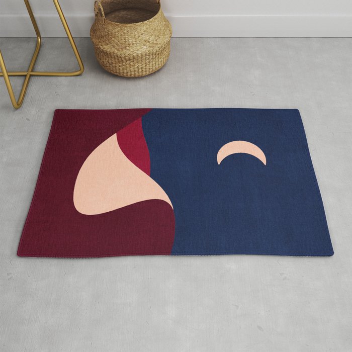 LANDSHAPES - Desert - night Rug Gallery Image 1