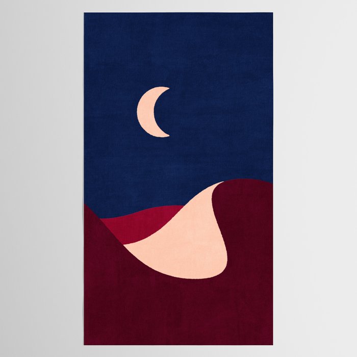 LANDSHAPES - Desert - night Tablecloth Gallery Image 2