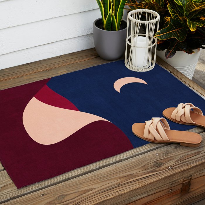 LANDSHAPES - Desert - night Outdoor Rug Gallery Image 2