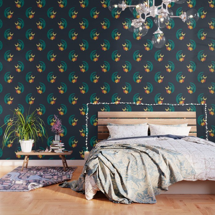 Rabbit and crescent moon Wallpaper Gallery Image 3