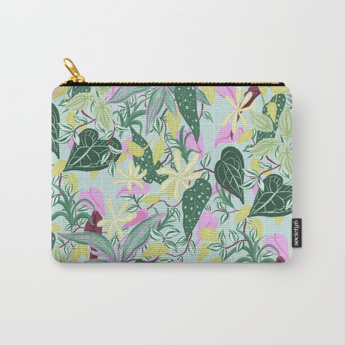 Crowded Houseplants Carry All Pouch Gallery Image 1