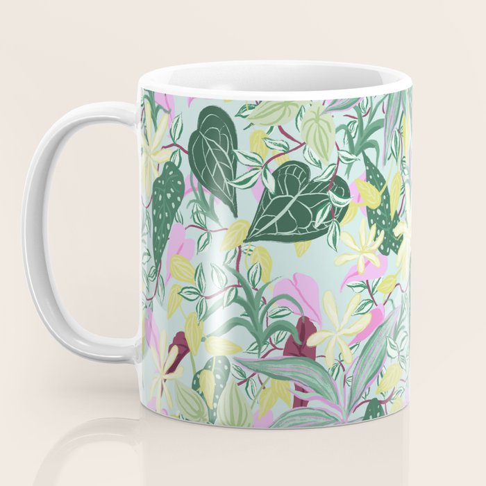 Crowded Houseplants Coffee Mug Gallery Image 3