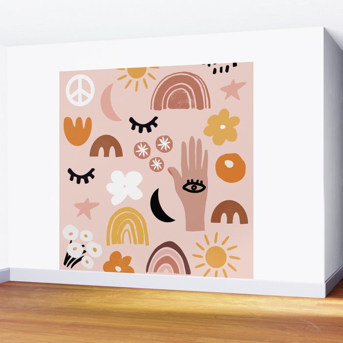 Boho mystic Wall Mural Gallery Image 2