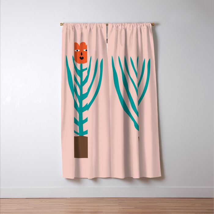 Sassy flower Window Curtain Gallery Image 3