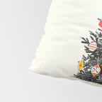 Retro Decorated Christmas Tree Pillow Sham Gallery Image 4