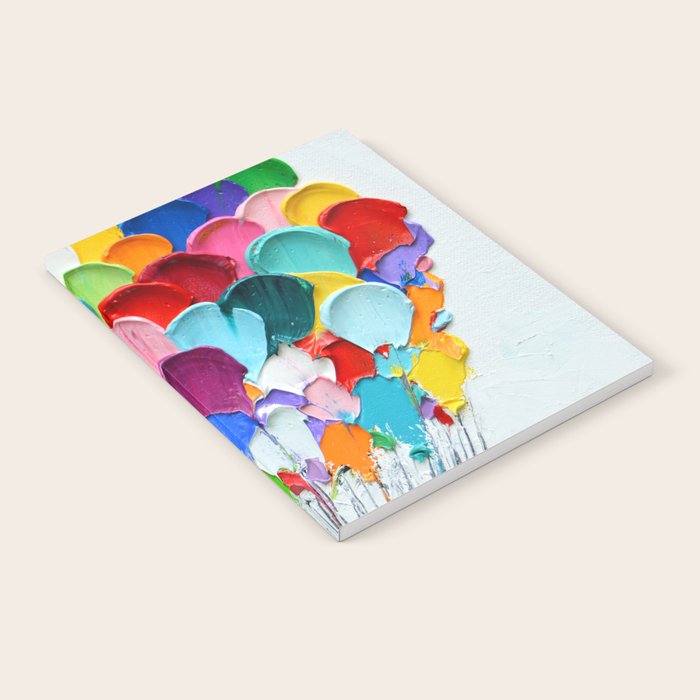 Polka Daub Balloons Notebook Gallery Image 2