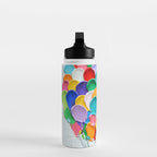Polka Daub Balloons Water Bottle Gallery Image 3