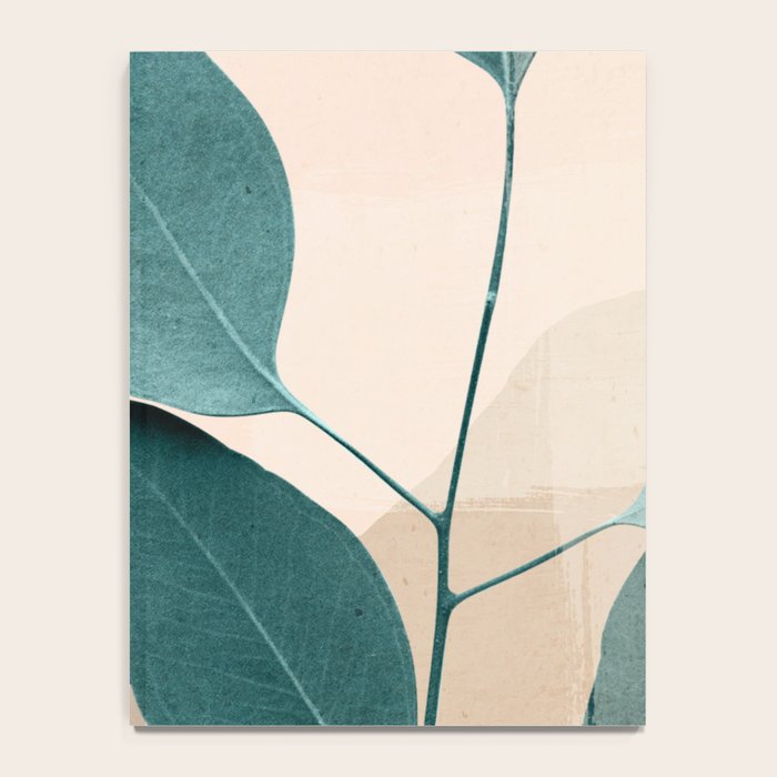 Abstract Art Tropical Leaves 9 Notebook Gallery Image 4