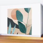 Abstract Art Tropical Leaves 9 Wall Mural Gallery Image 2