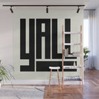 Y'All Wall Mural Gallery Image 1