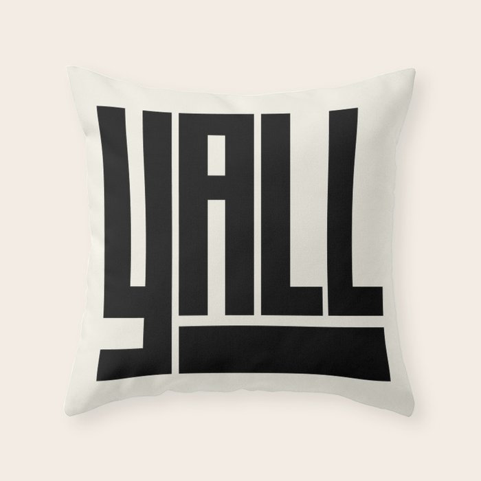Y'All Throw Pillow Gallery Image 6