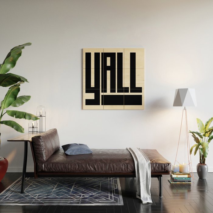 Y'All Wood Wall Art Gallery Image 2