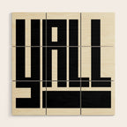 Y'All Wood Wall Art Gallery Image 1