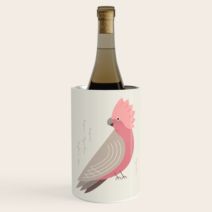 Galah, Bird of Australia Wine Chiller Gallery Image 3