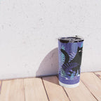 The Ferns (Black Cat Version) Travel Mug Gallery Image 4