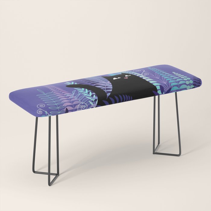 The Ferns (Black Cat Version) Bench Gallery Image 1