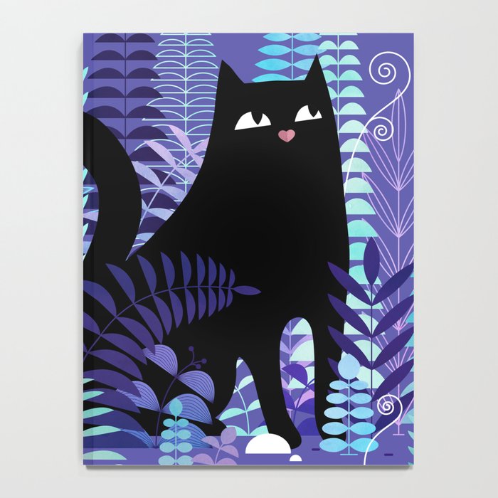 The Ferns (Black Cat Version) Notebook Gallery Image 4