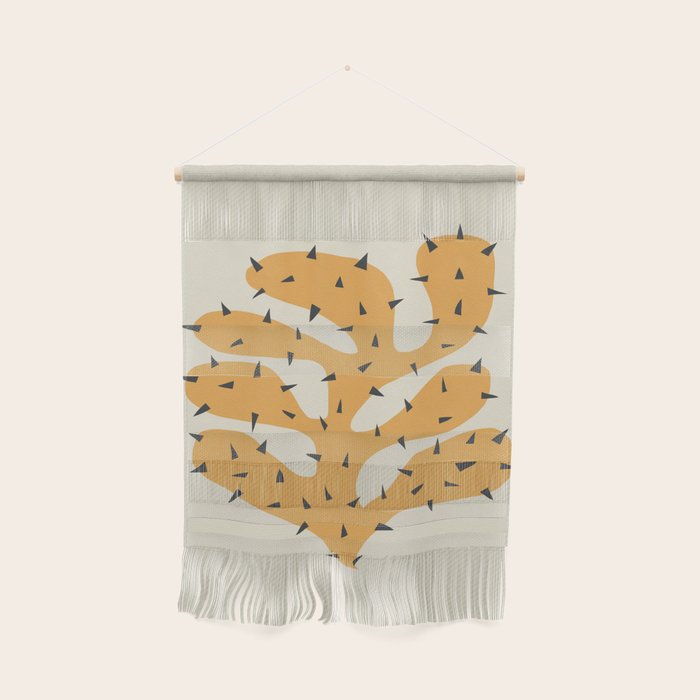 Matisse Inspired Orange Shape Wall Hanging Gallery Image 1