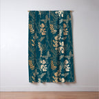 Exotic Florals and Butterflies Window Curtain Gallery Image 3