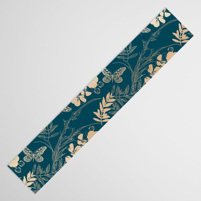 Exotic Florals and Butterflies Table Runner Gallery Image 3