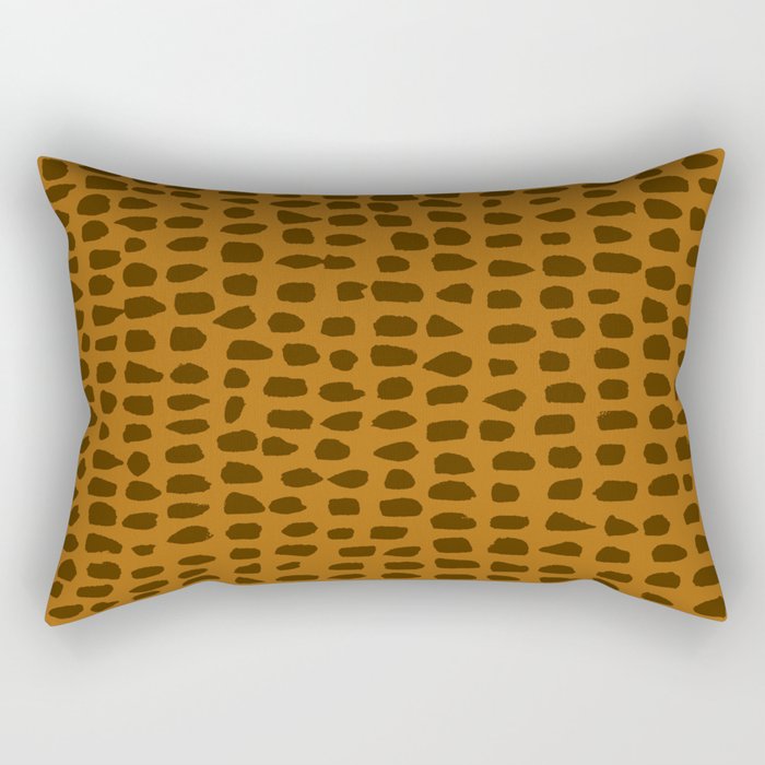 Dots (Baby Leopard) Rectangular Pillow Gallery Image 2