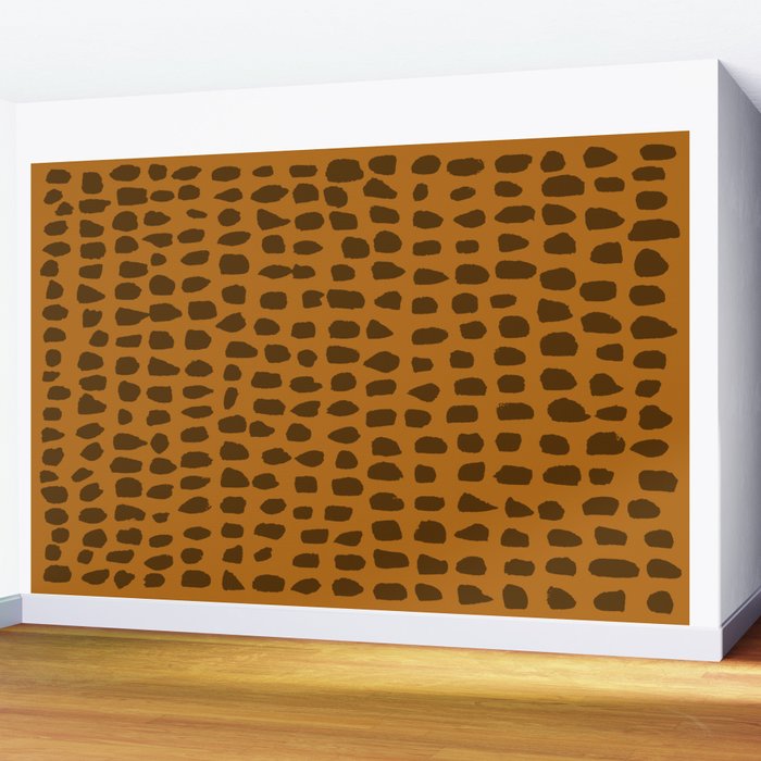 Dots (Baby Leopard) Wall Mural Gallery Image 2