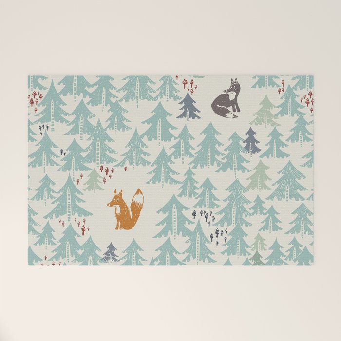 Black Forest Kids fox Welcome Mat Gallery Image 1