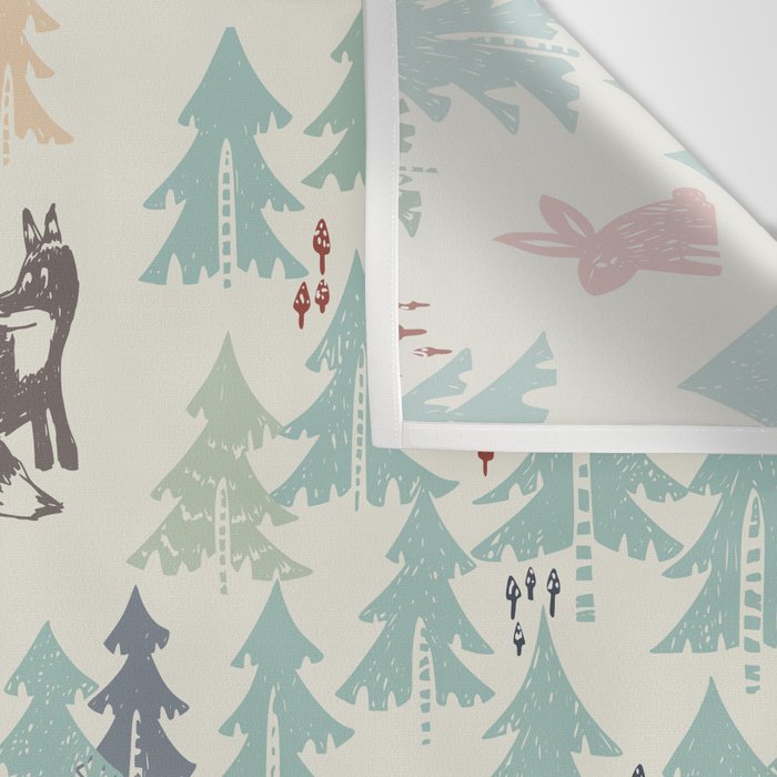 Black Forest Kids fox Wall Tapestry Gallery Image 3