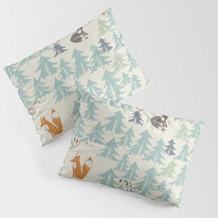 Black Forest Kids fox Pillow Sham Gallery Image 1