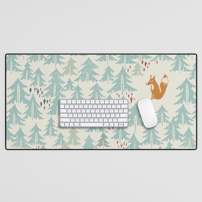 Black Forest Kids fox Desk Mat Gallery Image 1