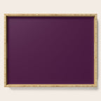 Plum Purple Solid Color Serving Tray Gallery Image 1