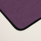 Plum Purple Solid Color Desk Mat Gallery Image 4
