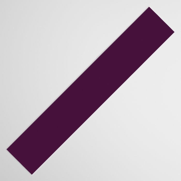 Plum Purple Solid Color Table Runner Gallery Image 3