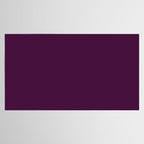 Plum Purple Solid Color Tablecloth Gallery Image 2