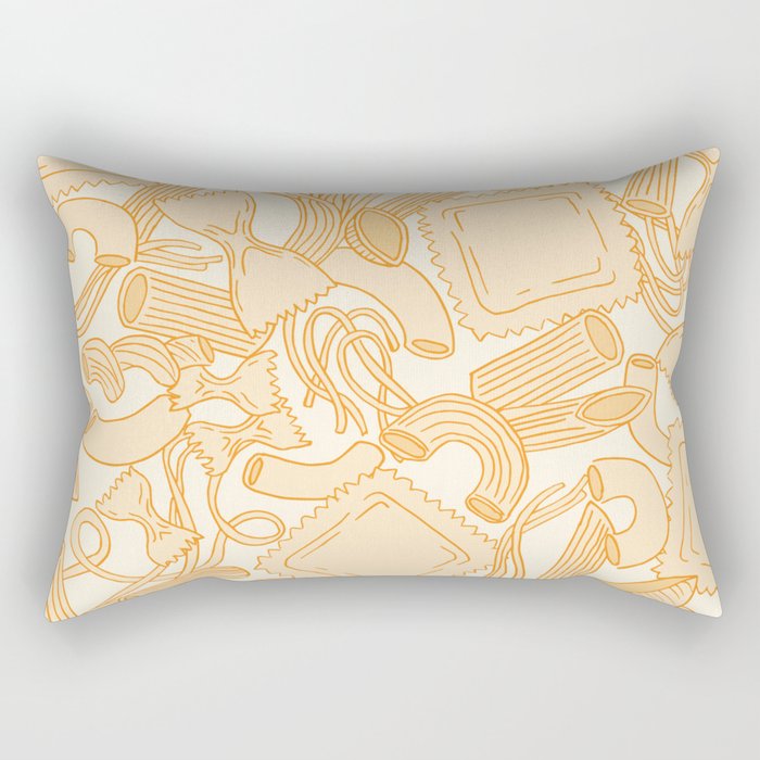 Pasta Party Rectangular Pillow Gallery Image 1
