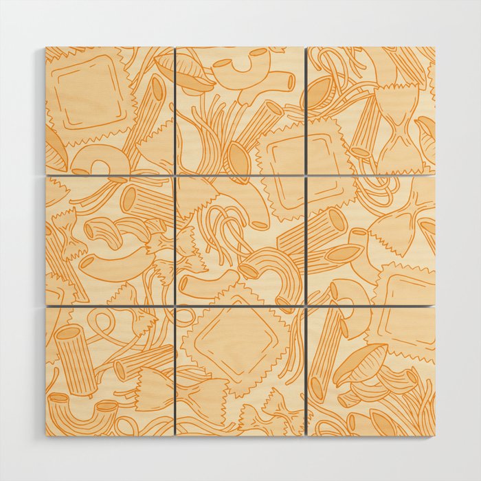 Pasta Party Wood Wall Art