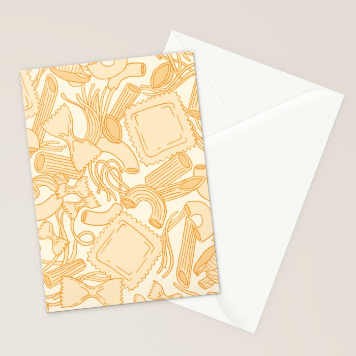 Pasta Party Stationery Card Gallery Image 2