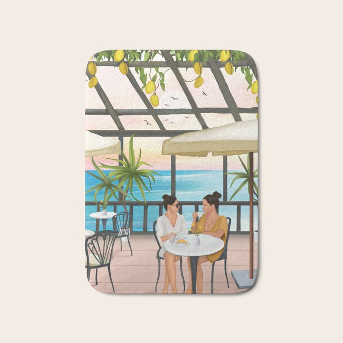 Beneath the Lemon Canopy Bath Mat Gallery Image 1
