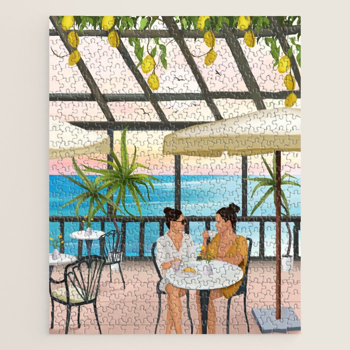 Beneath the Lemon Canopy Jigsaw Puzzle Gallery Image 1